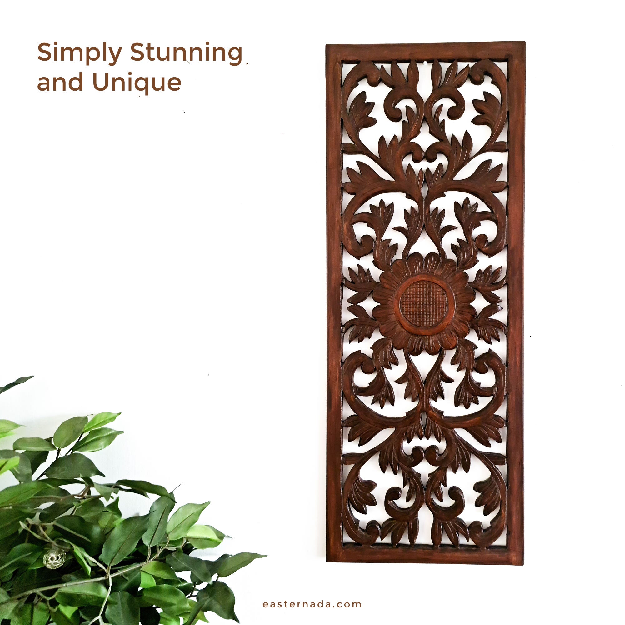 Ailes d'Ange Décoration Sculpture Chambre d'Enfant Decore Tête de Lit Blanc Shabby Chic