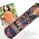 Hawaiian Tiki Mask Wall Hanging - Hand Carved painted wooden Tropical Aboriginal decoration
