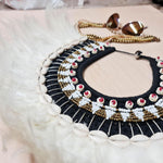 Bohemian Style Feather Sea Shells Handmade Decorative Costume Macrame Necklace Jujuhat - Easternada
