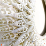 Boho Bohemian Style Feather Sea Shells Handmade Decorative Costume Macrame Necklace Juju - Easternada