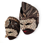 Hand Carved Hand Painted Batik Mask - Decorative Wall Art Perfect Gift Sculpture