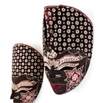 Hand Carved Hand Painted Batik Mask - Decorative Wall Art Perfect Gift Sculpture