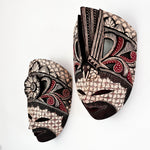 Hand Carved Hand Painted Batik Mask - Decorative Wall Art