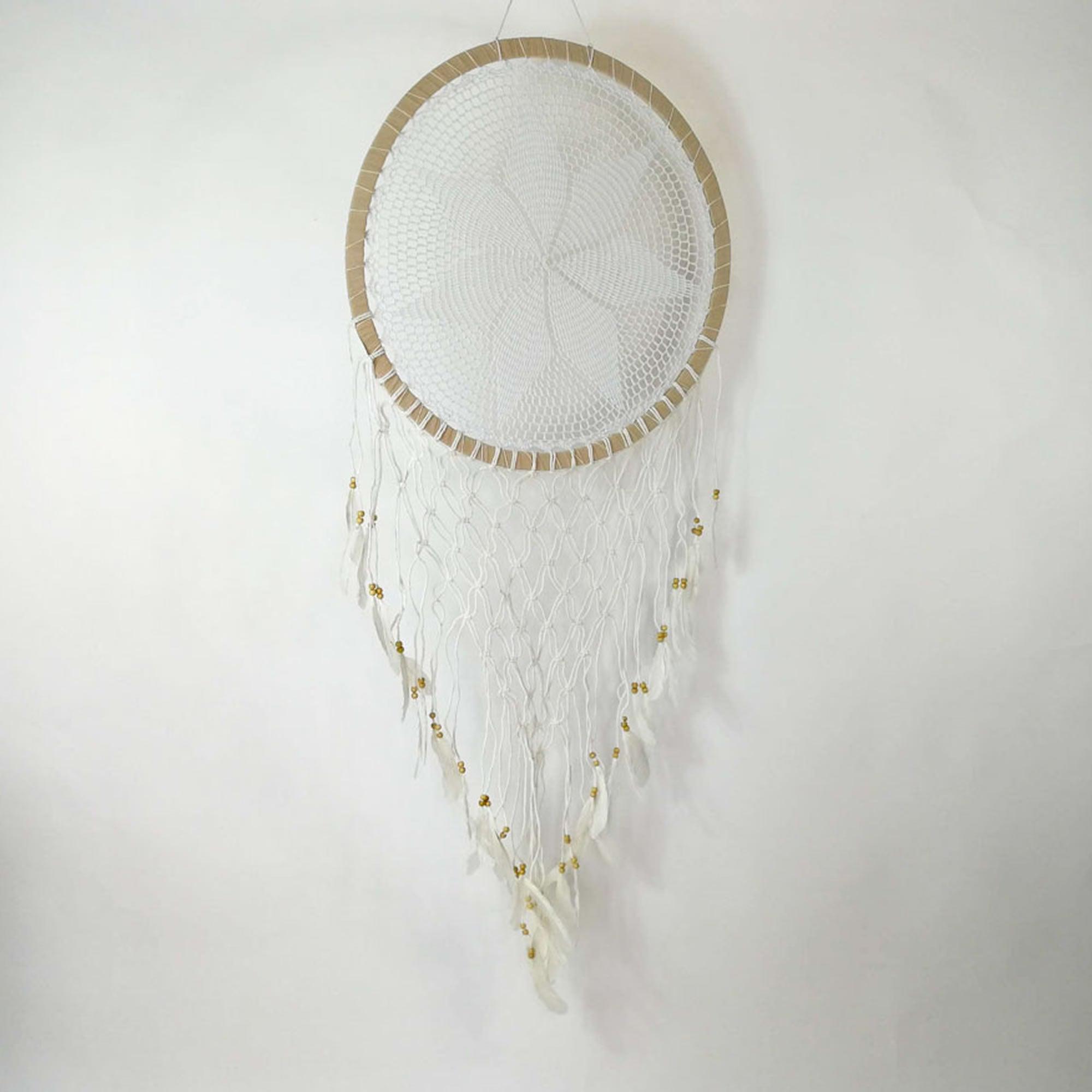 Bohemian Macrame Hanging Dream Catcher Large - Easternada