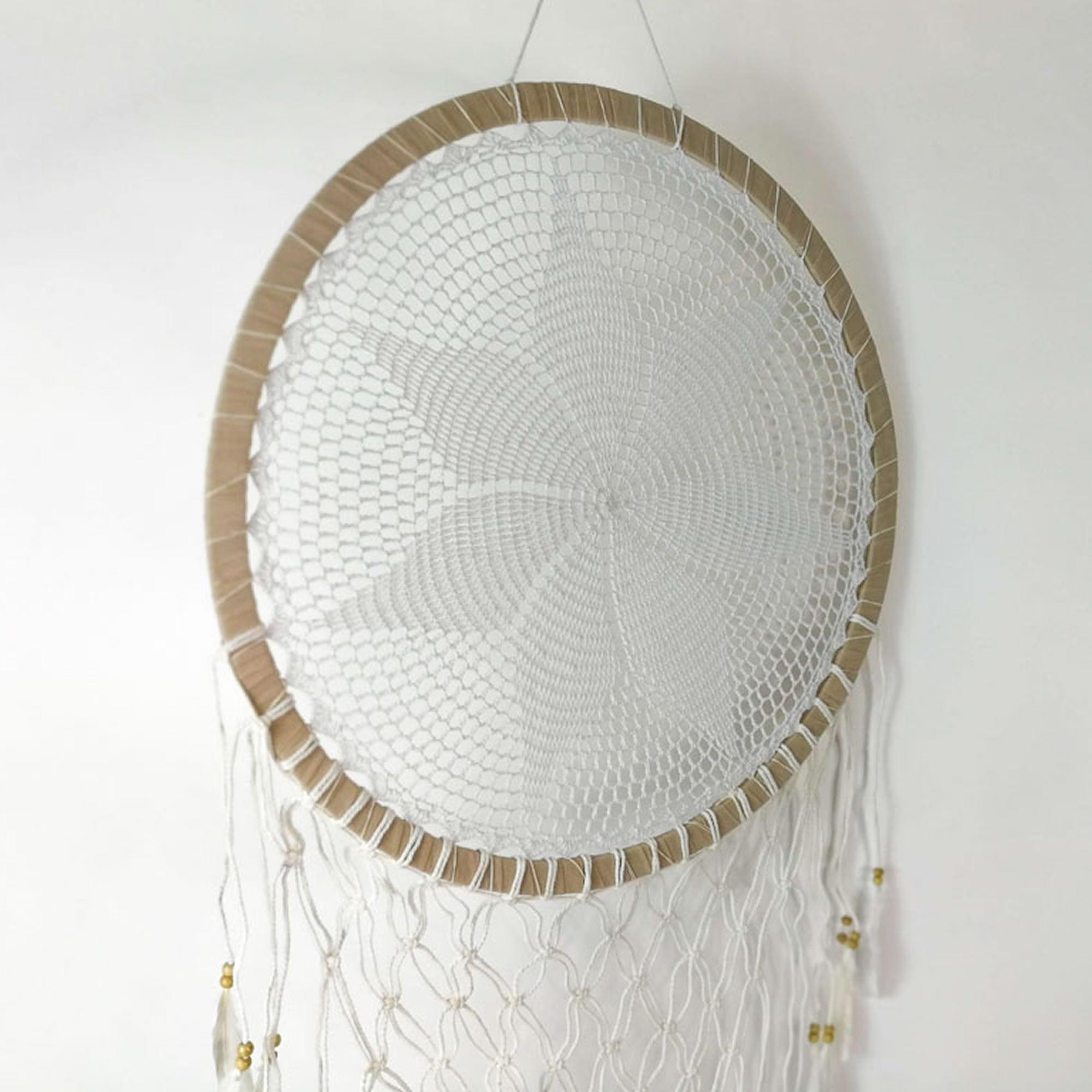 Bohemian Macrame Hanging Dream Catcher Large - Easternada