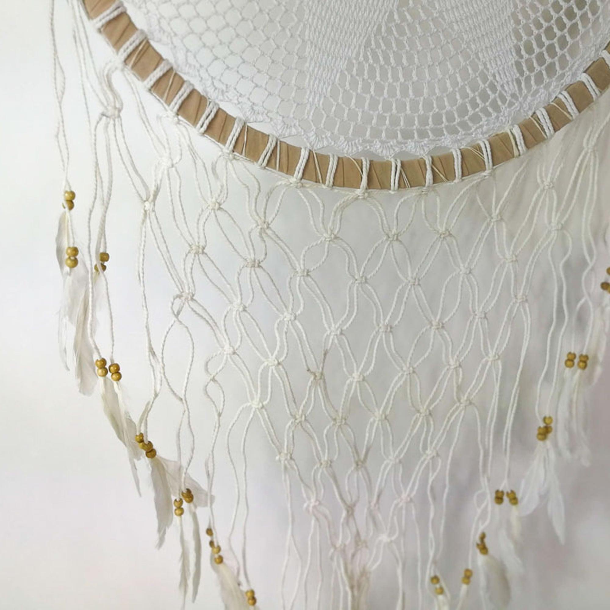 Bohemian Macrame Hanging Dream Catcher Large - Easternada