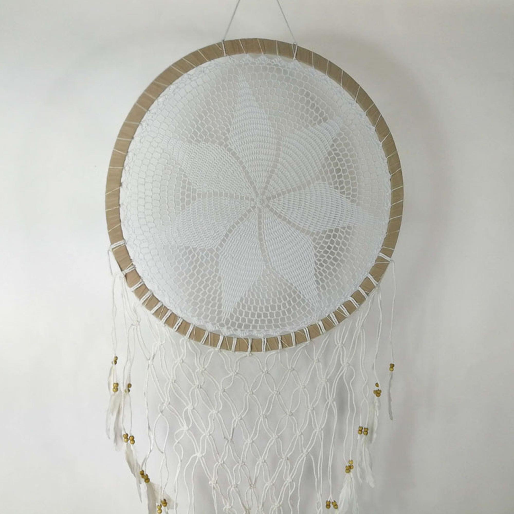 Bohemian Macrame Hanging Dream Catcher Large - Easternada