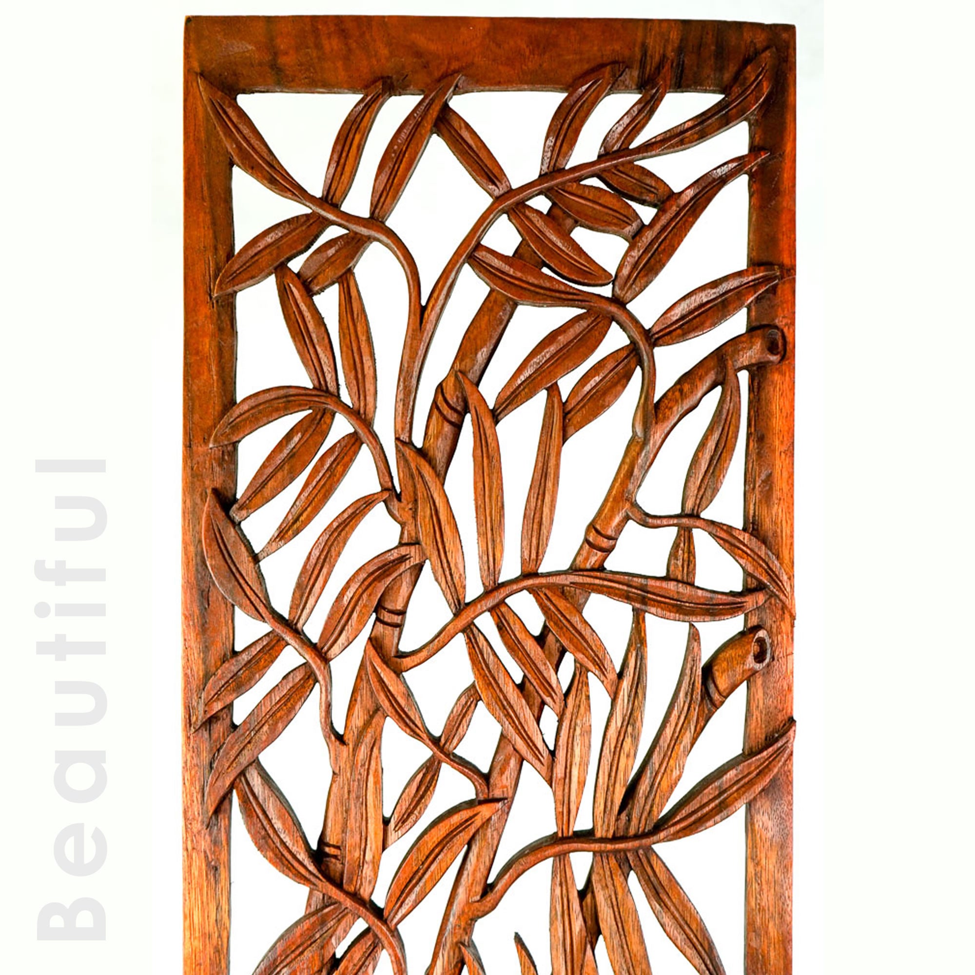 Handmade Carved Wooden Decorative Wall Panel Head Board