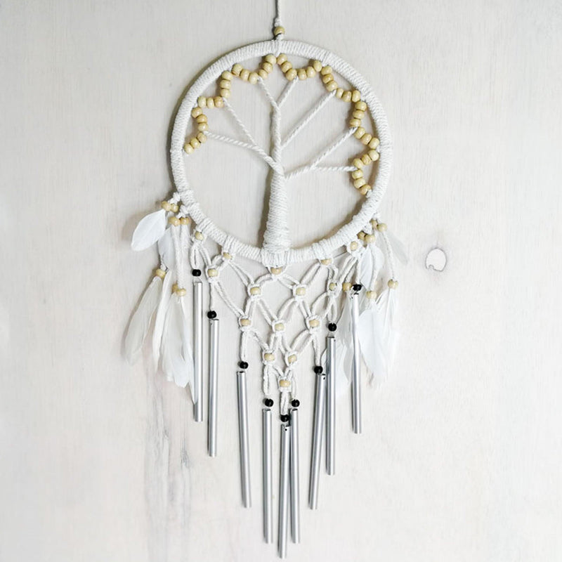 Bohemian Macrame Hanging Dream Catcher Garden Wind Chime - Easternada