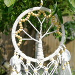 Bohemian Macrame Hanging Dream Catcher Garden Wind Chime - Easternada