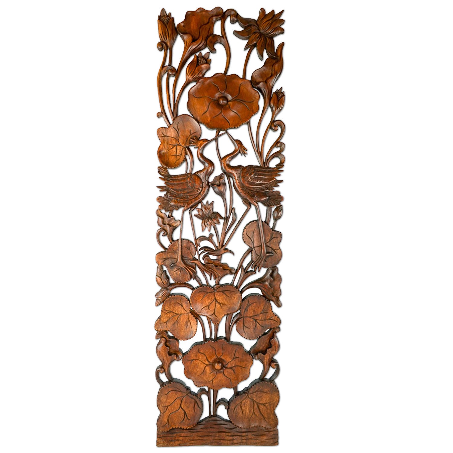Hand Carved Wooden Decorative Wall Art Headboard Perfect Gift Easternada