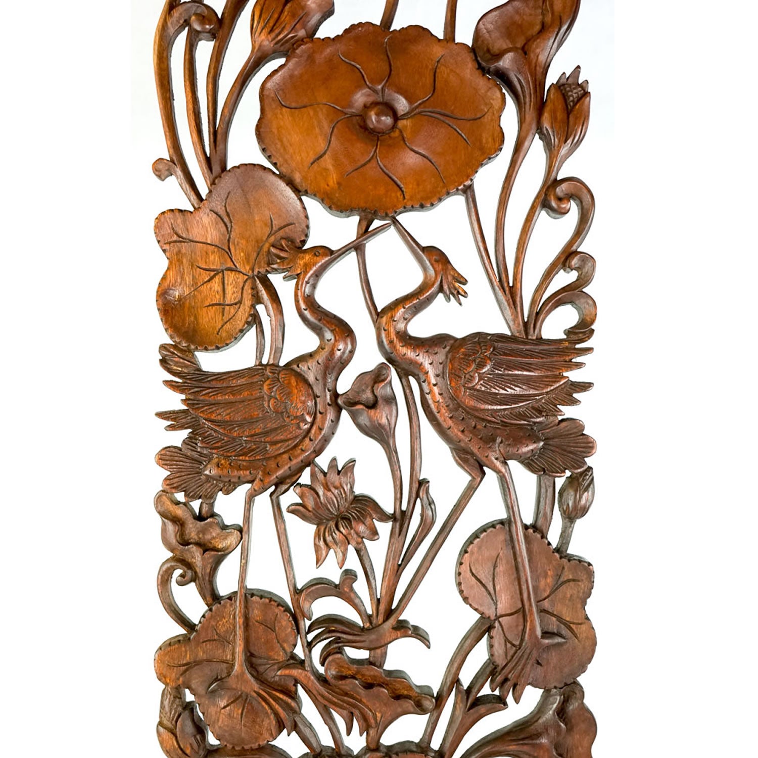 Hand Carved Wooden Decorative Wall Art Headboard Perfect Gift Easternada