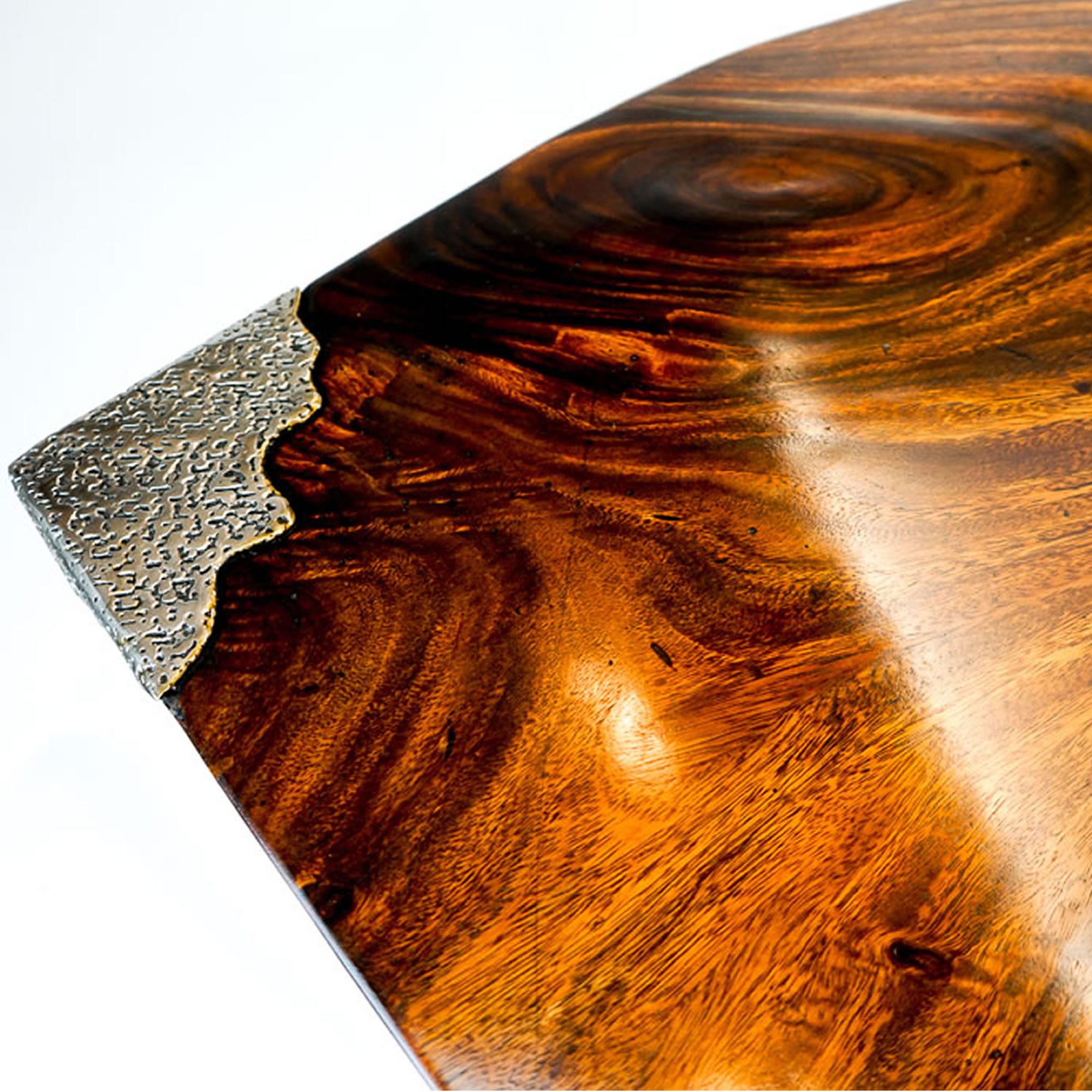 Designer Furniture Solid Hardwood Center Coffee Live Edge Table - Easternada