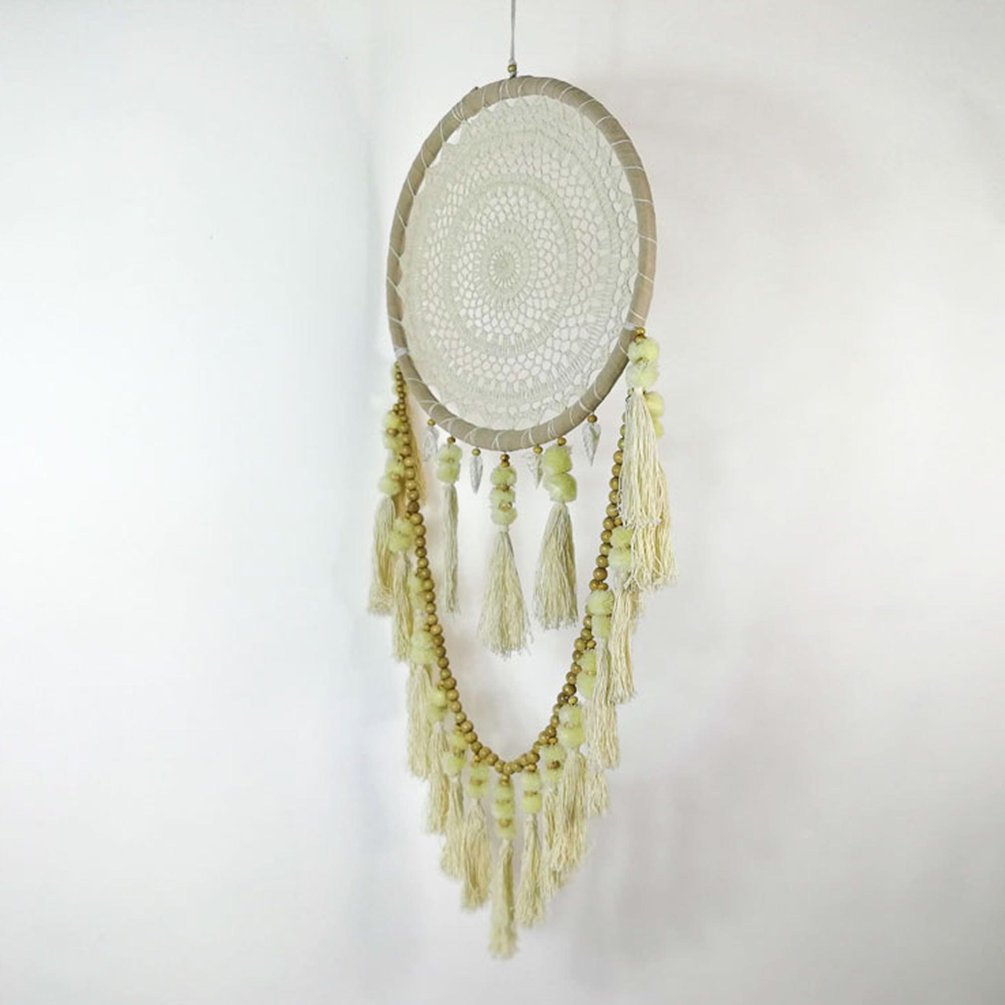 Bohemian Macrame Hanging Dream Catcher Large - Easternada