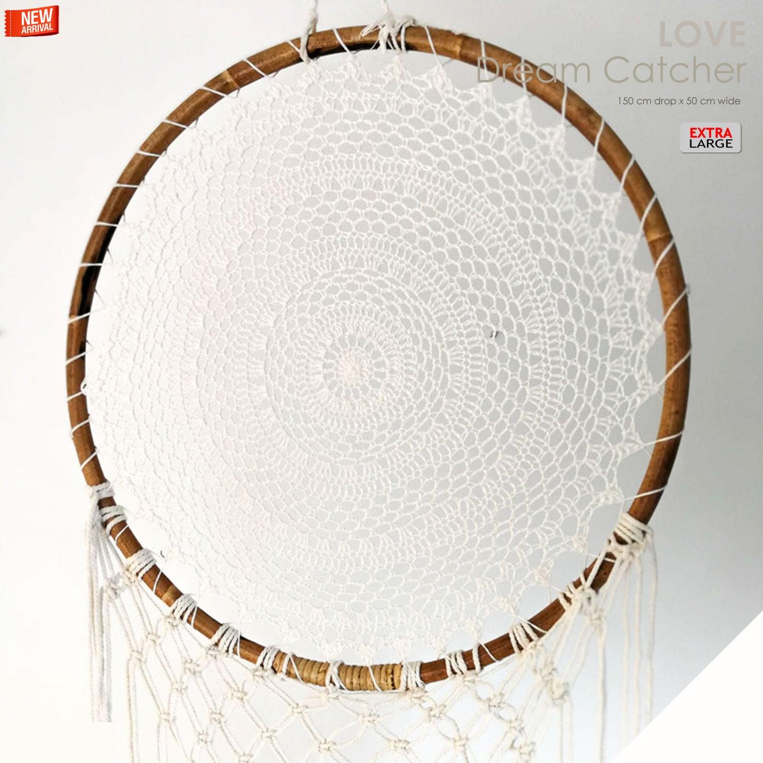 Bohemian Macrame Wall Hanging Dream Catcher - Easternada