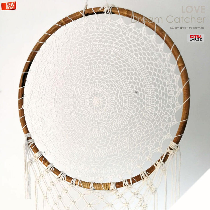 Bohemian Macrame Wall Hanging Dream Catcher - Easternada