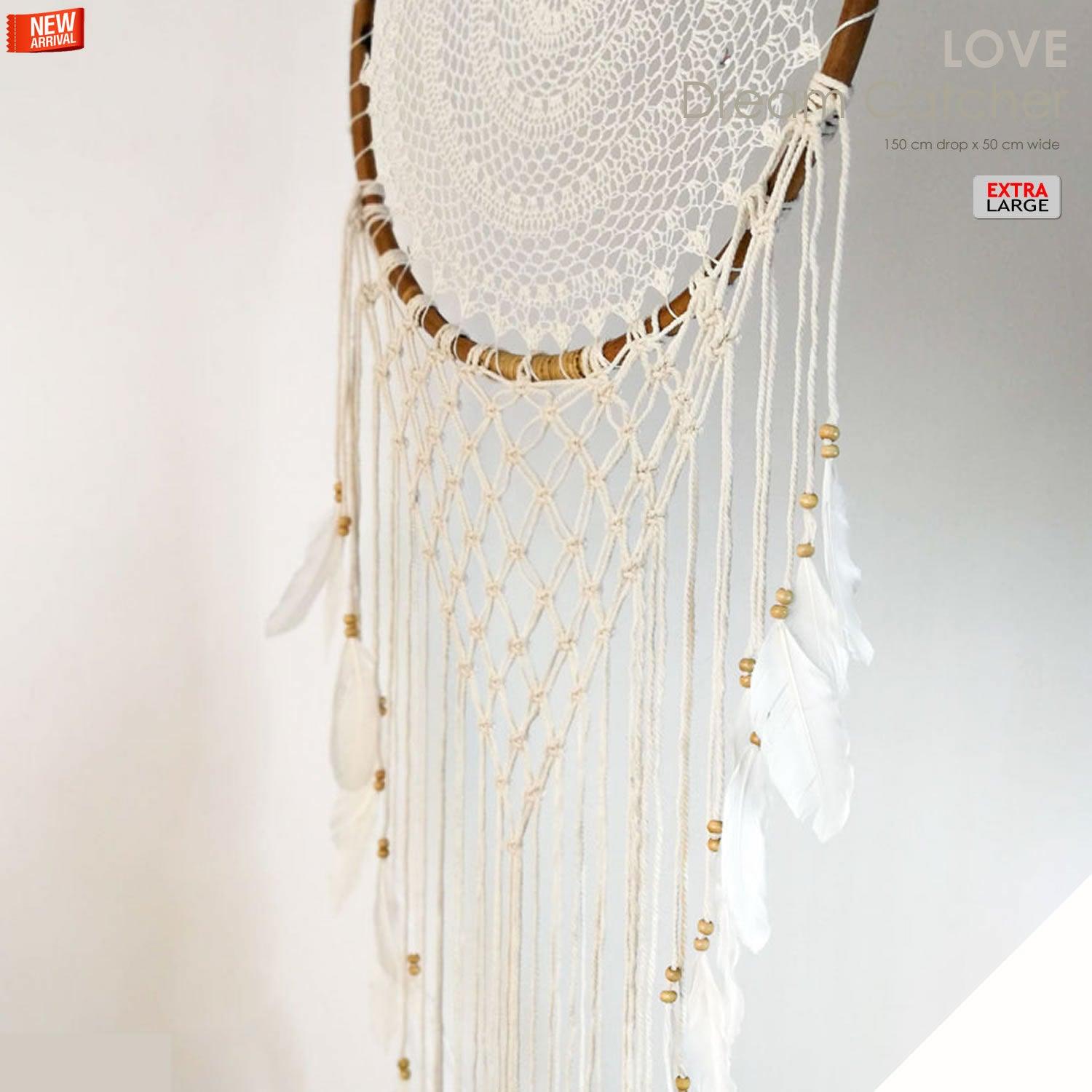Bohemian Macrame Wall Hanging Dream Catcher - Easternada
