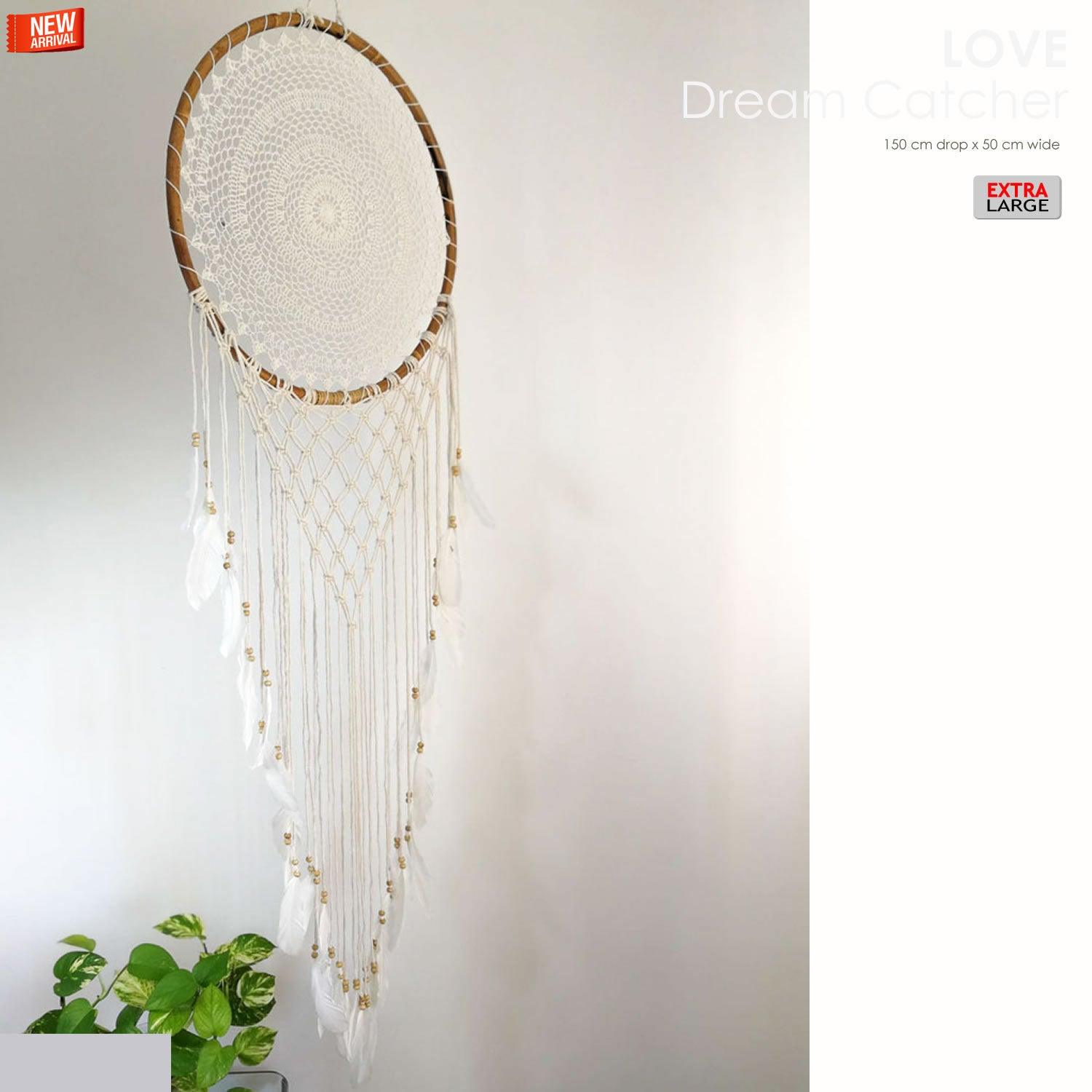 Bohemian Macrame Wall Hanging Dream Catcher - Easternada