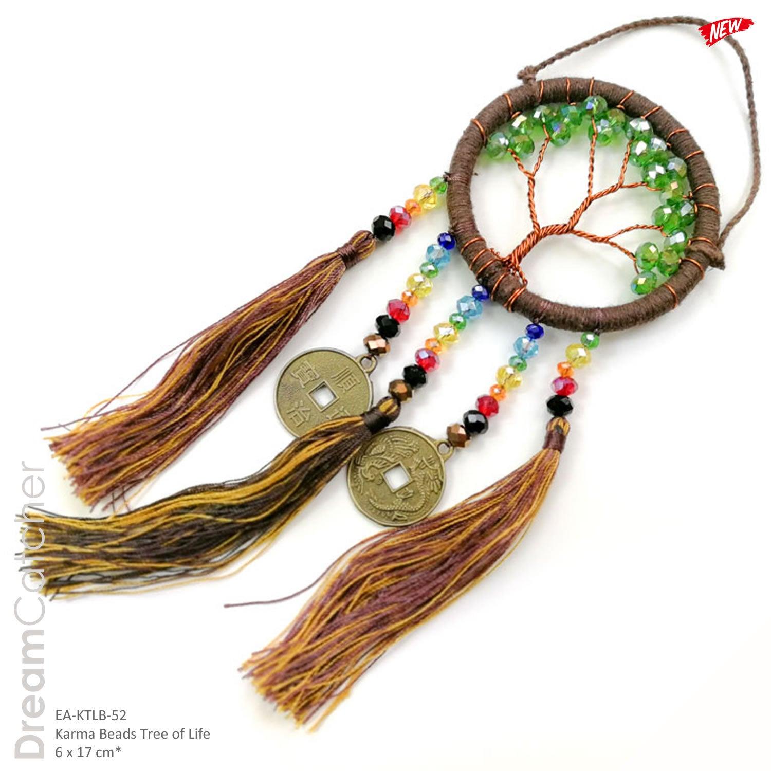 Bohemian Macrame Wall Hanging Dream Catcher - Easternada