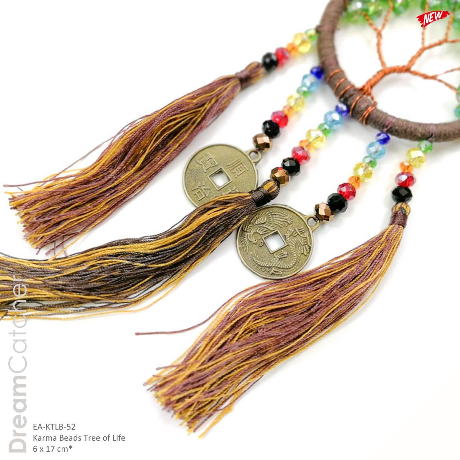 Bohemian Macrame Wall Hanging Dream Catcher - Easternada