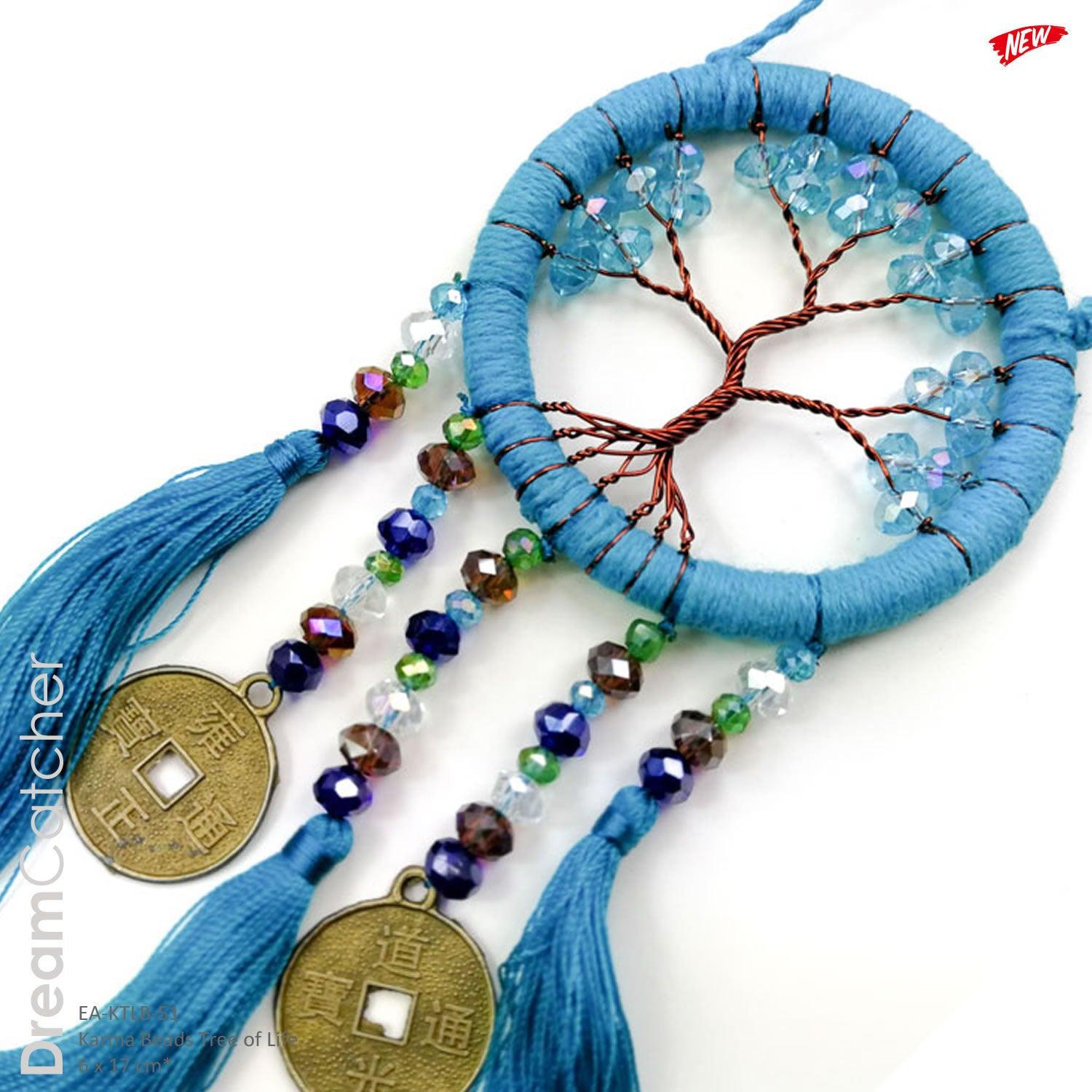 Bohemian Macrame Wall Hanging Dream Catcher - Easternada