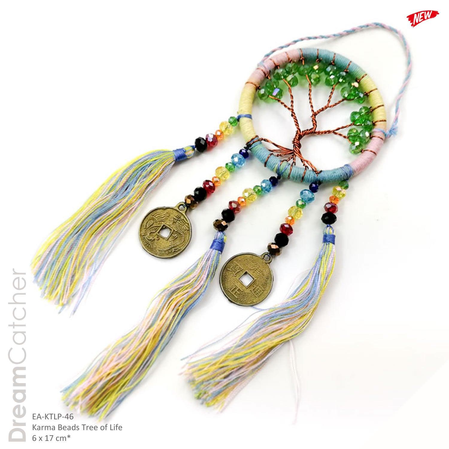 Bohemian Macrame Wall Hanging Dream Catcher - Easternada