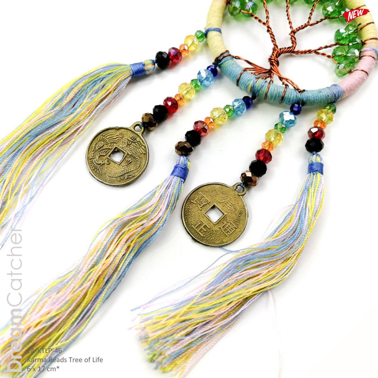 Bohemian Macrame Wall Hanging Dream Catcher - Easternada