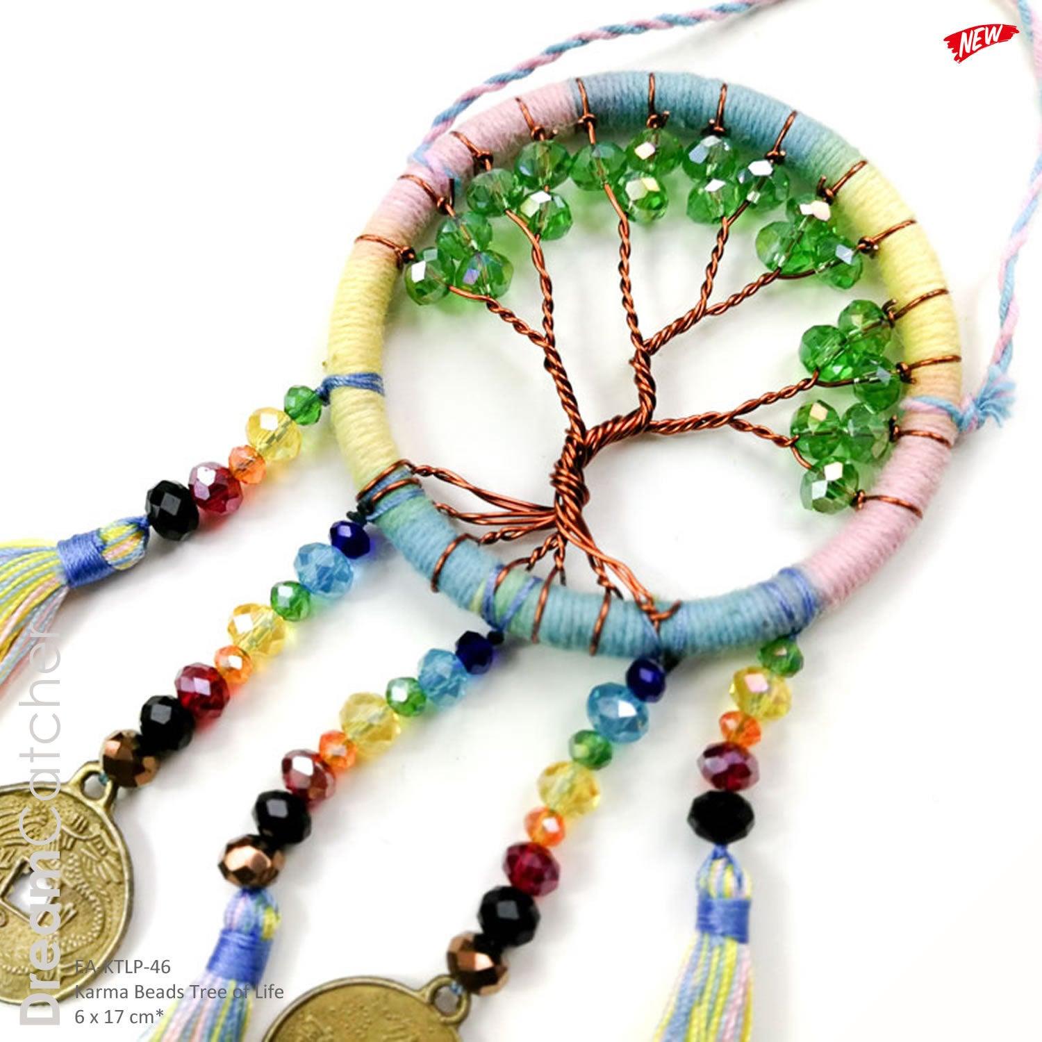 Bohemian Macrame Wall Hanging Dream Catcher - Easternada