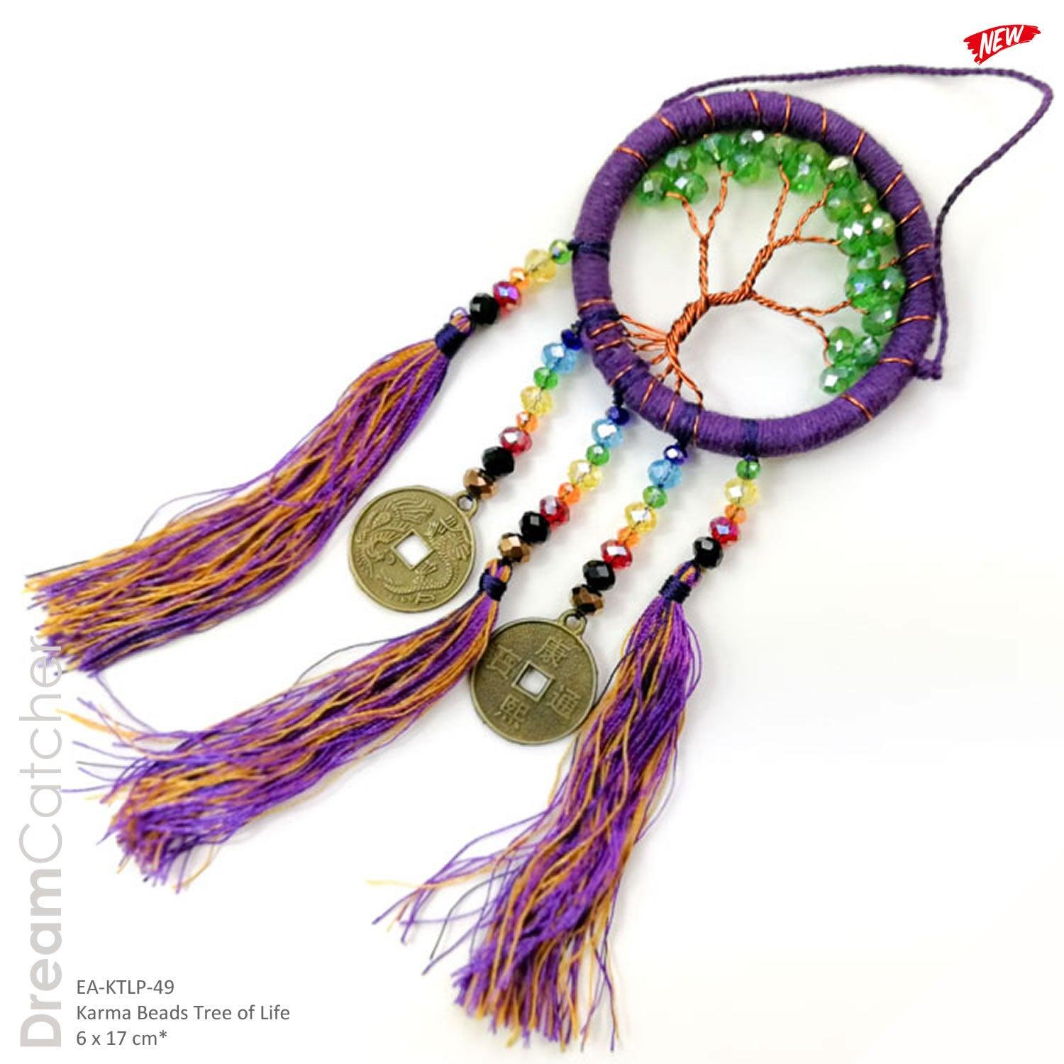 Bohemian Macrame Wall Hanging Dream Catcher - Easternada