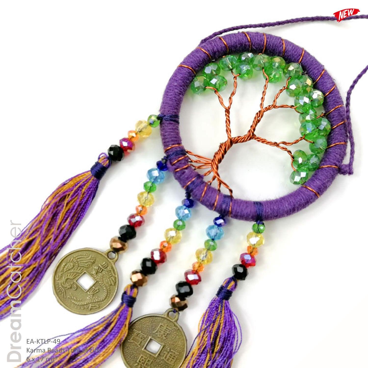 Bohemian Macrame Wall Hanging Dream Catcher - Easternada