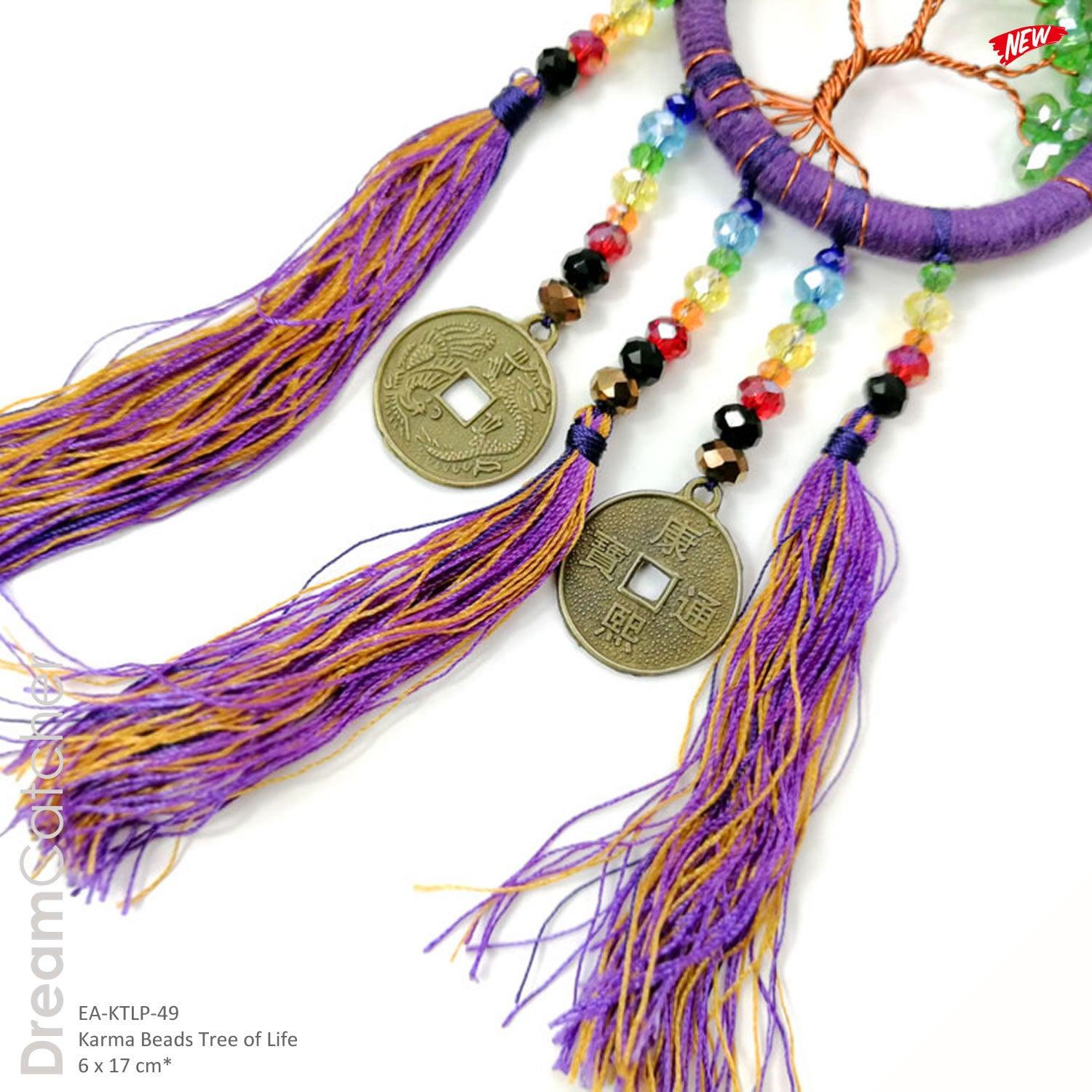 Bohemian Macrame Wall Hanging Dream Catcher - Easternada