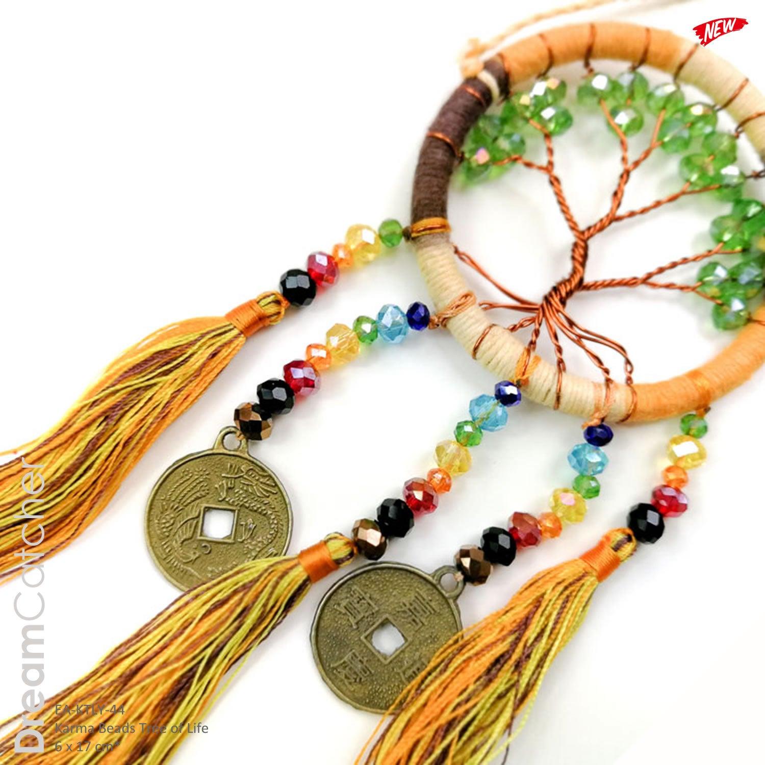 Bohemian Macrame Wall Hanging Dream Catcher - Easternada