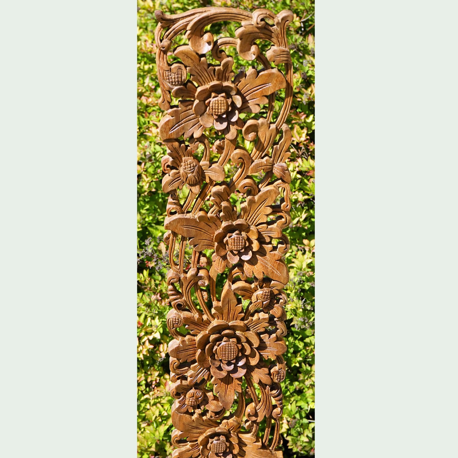 Lotus Slim Rectangular Decorative Panel - Easternada