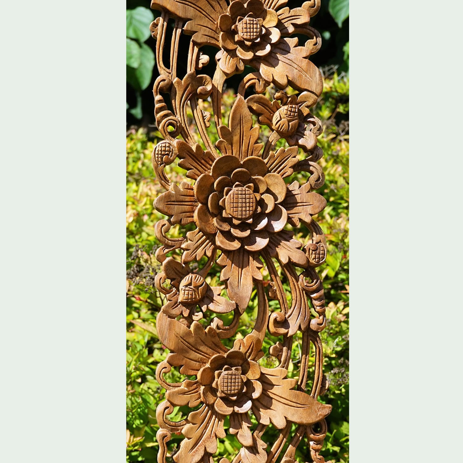 Lotus Slim Rectangular Decorative Panel - Easternada