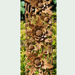 Lotus Slim Rectangular Decorative Panel - Easternada