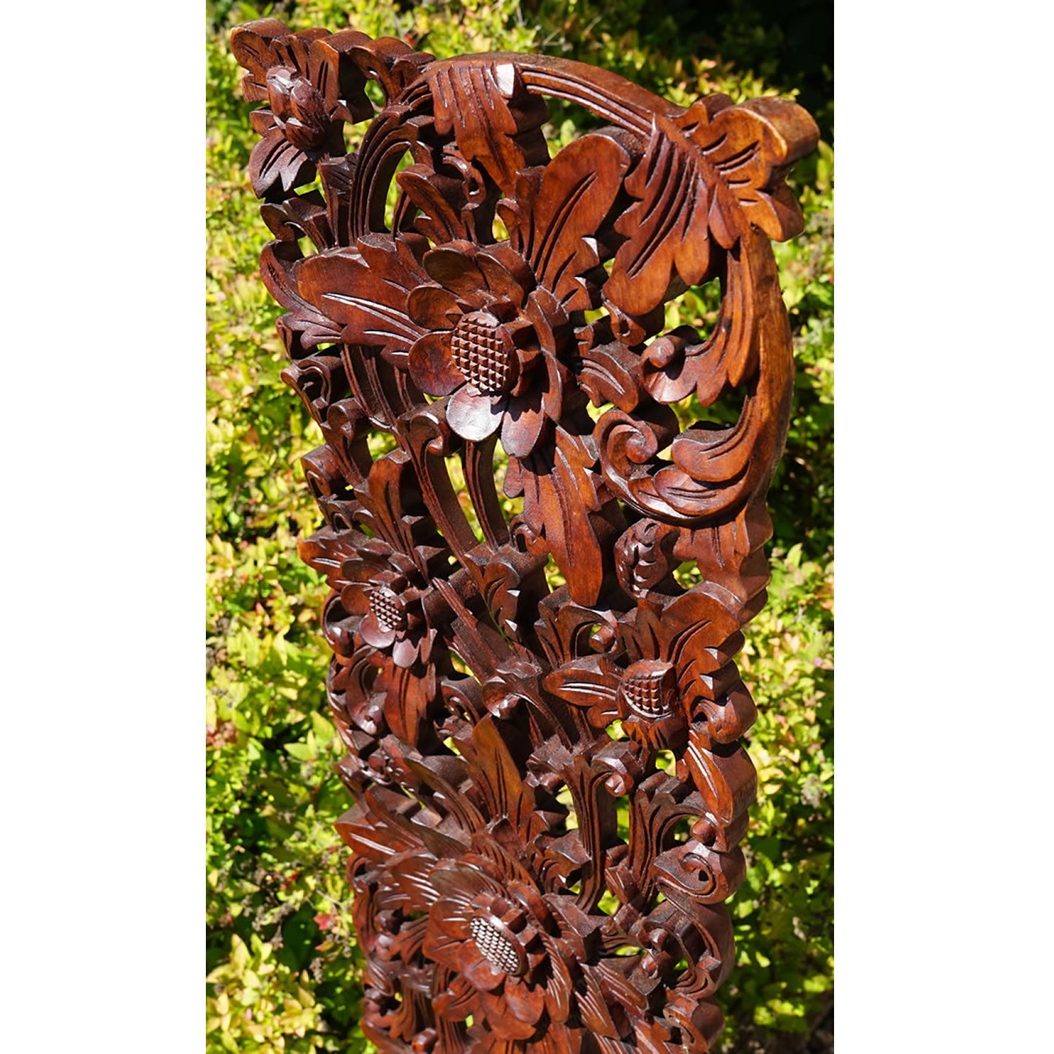 Lotus Wide Rectangular Decorative Panel - Easternada