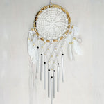 Bohemian Macrame Hanging Dream Catcher Garden Wind Chime - Easternada