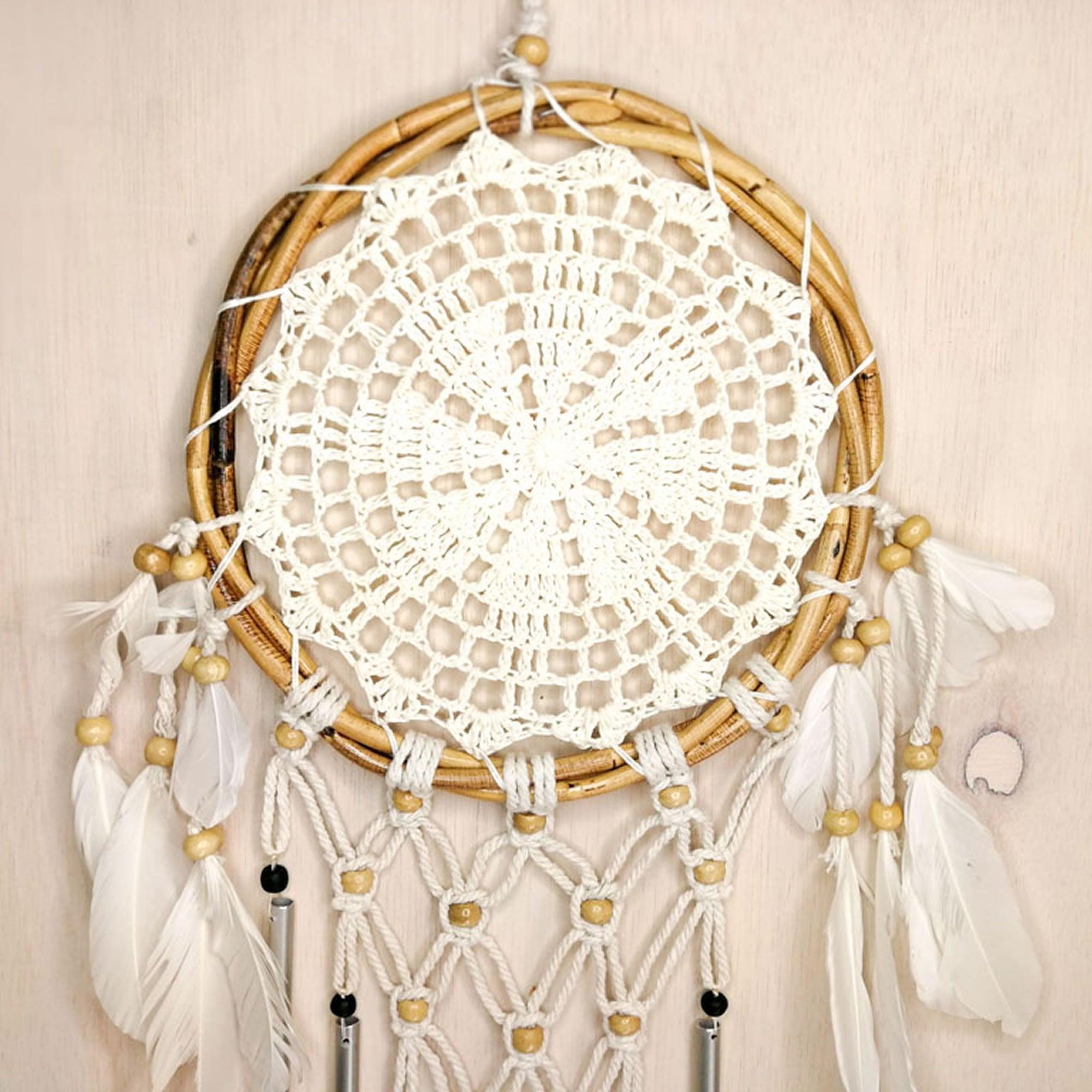 Bohemian Macrame Hanging Dream Catcher Garden Wind Chime - Easternada