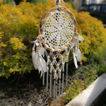 Bohemian Macrame Hanging Dream Catcher Garden Wind Chime - Easternada