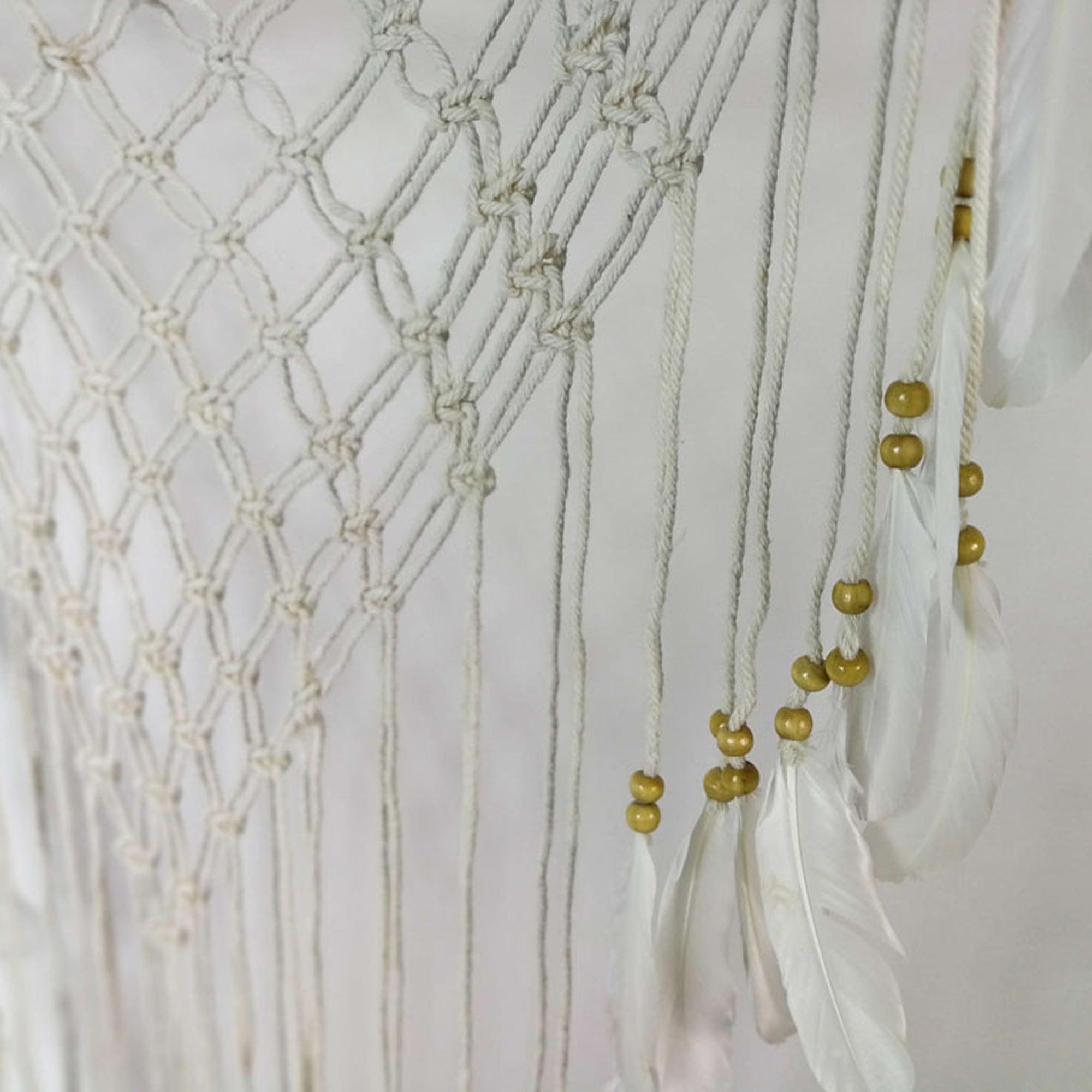 Bohemian Macrame Hanging Dream Catcher Large - Easternada