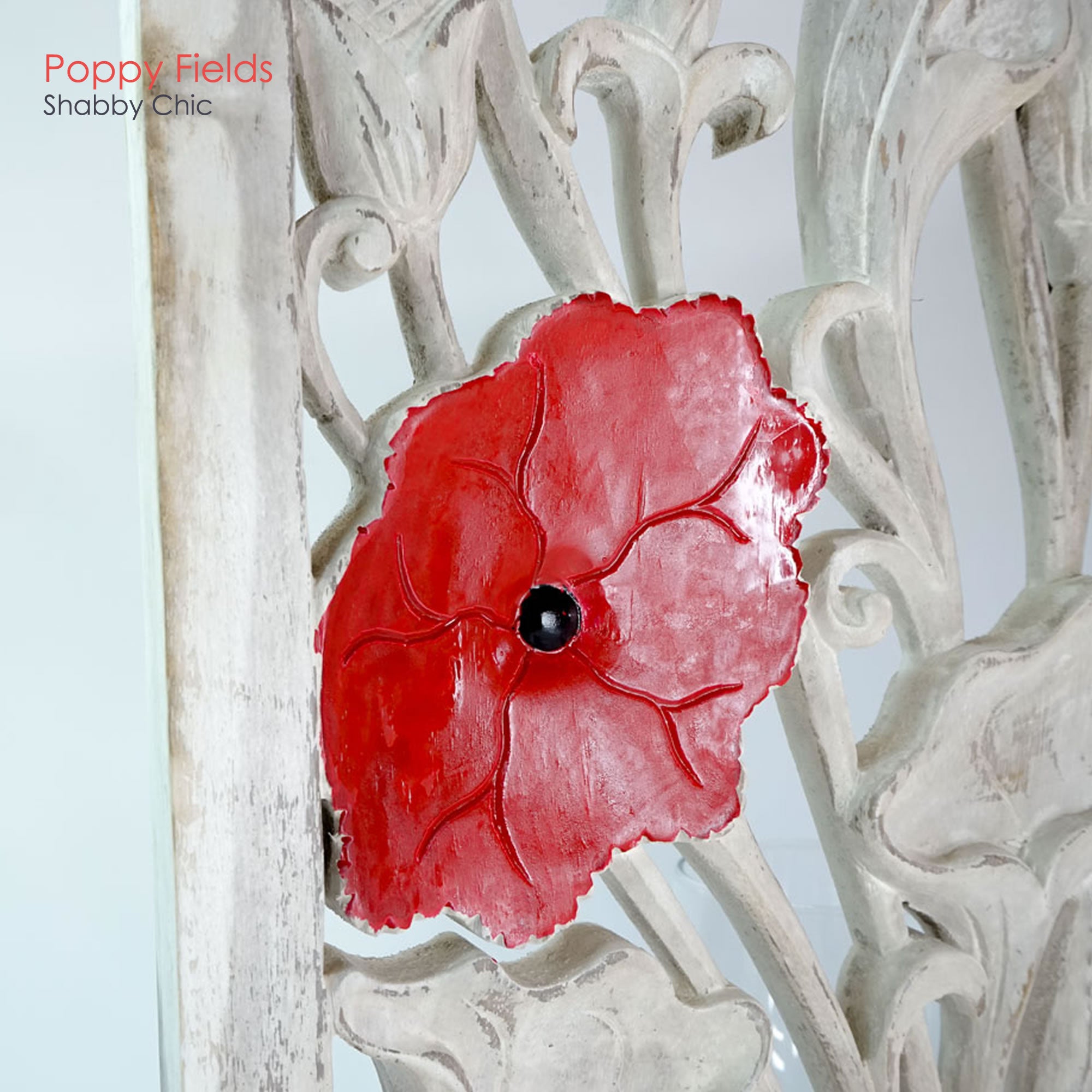 Handmade Carved Wooden Decorative Wall Art Lotus Panel - Easternada