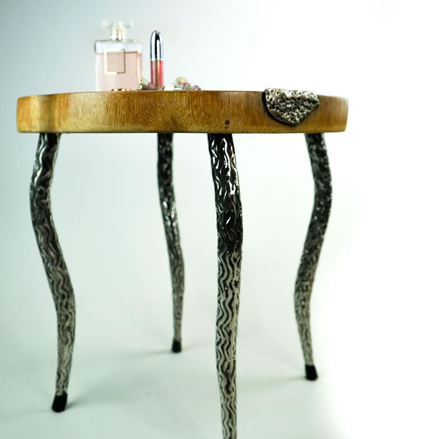 Designer Furniture Solid Hardwood Center Coffee Live Edge Table - Easternada