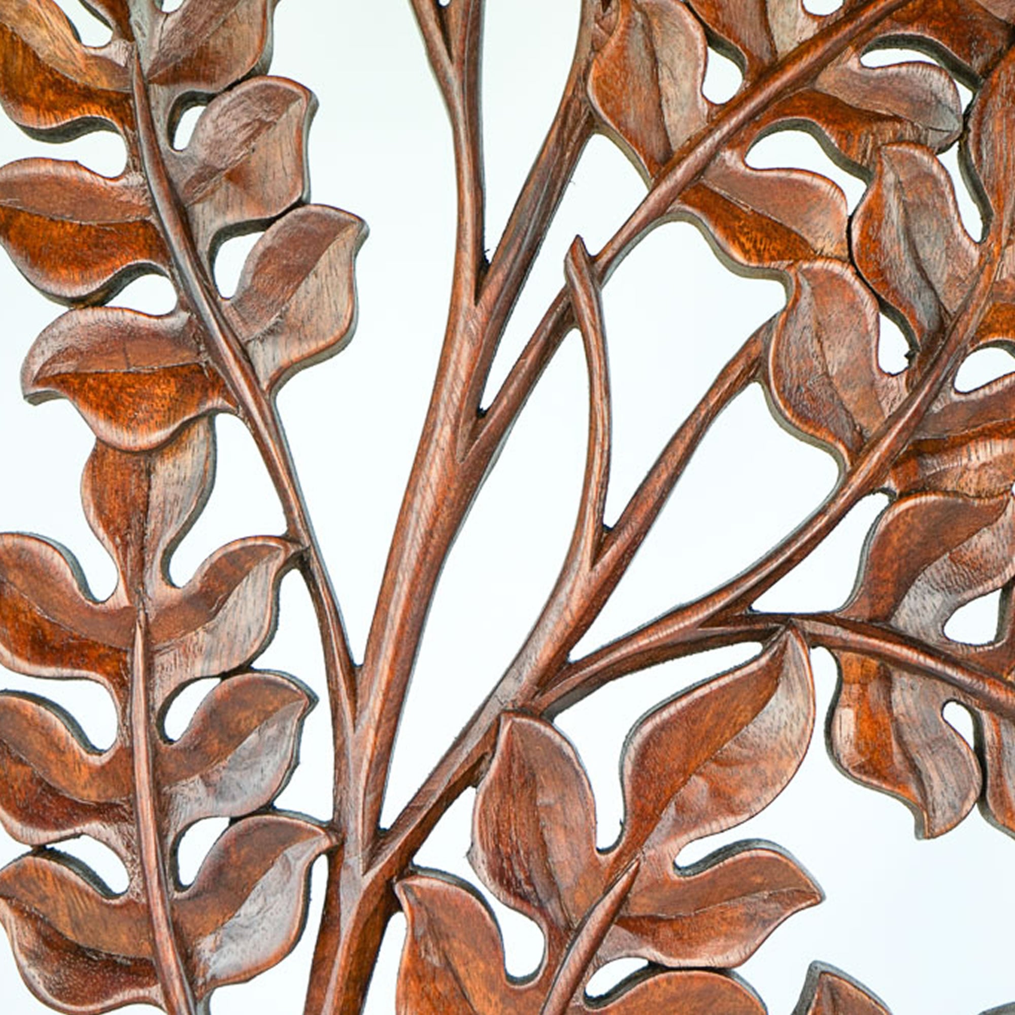 Stem Leaves Rectangular Decorative Panel - Easternada