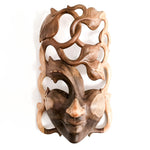 This beautiful hand-carved wooden African Venetian Mask is simply breathtaking. Carved with such detail and patience, this will certainly become a feature in any room. Perfect Gift