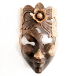 This beautiful hand-carved wooden African Venetian Mask is simply breathtaking. Carved with such detail and patience, this will certainly become a feature in any room. Perfect Gift
