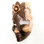 This beautiful hand-carved wooden African Venetian Mask is simply breathtaking. Carved with such detail and patience, this will certainly become a feature in any room. Perfect Gift