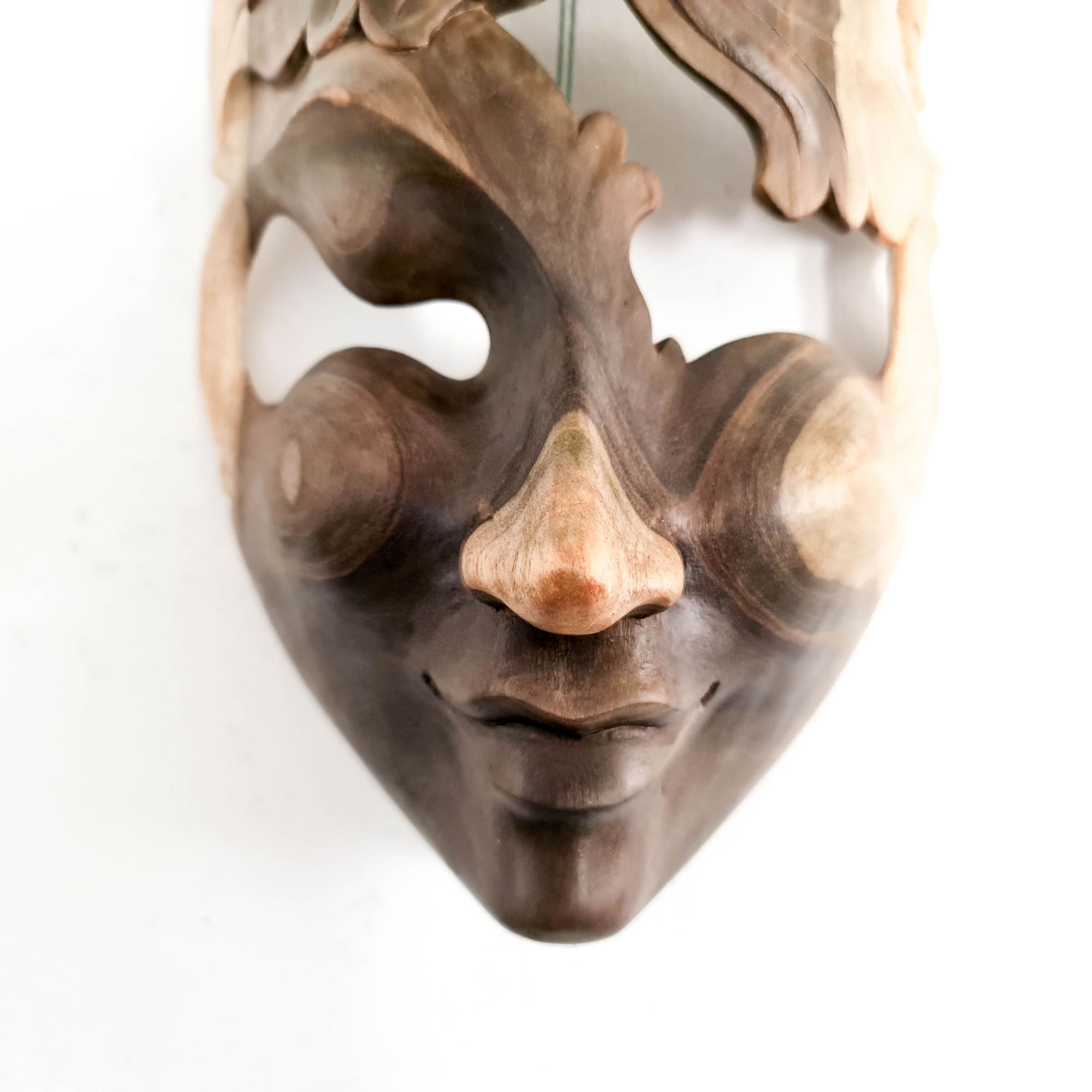 This beautiful hand-carved wooden African Venetian Mask is simply breathtaking. Carved with such detail and patience, this will certainly become a feature in any room. Perfect Gift