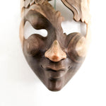 This beautiful hand-carved wooden African Venetian Mask is simply breathtaking. Carved with such detail and patience, this will certainly become a feature in any room. Perfect Gift