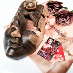 This beautiful hand-carved wooden African Venetian Mask is simply breathtaking. Carved with such detail and patience, this will certainly become a feature in any room. Perfect Gift