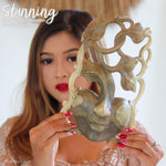 This beautiful hand-carved wooden African Venetian Mask is simply breathtaking. Carved with such detail and patience, this will certainly become a feature in any room.